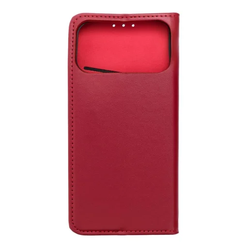  Apple iPhone 17 Pro Max Claret Bőrtok Smart Pro tok - 10