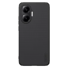 Nillkin Super Frosted PRO hátlap tok a Poco F7-hez Fekete