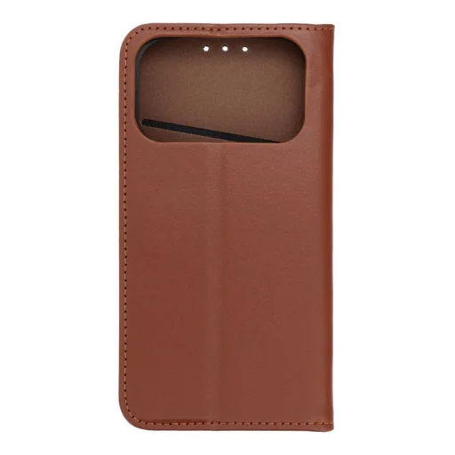  iPhone 17 Pro barna SMART PRO Fliptok bőrtok - 12