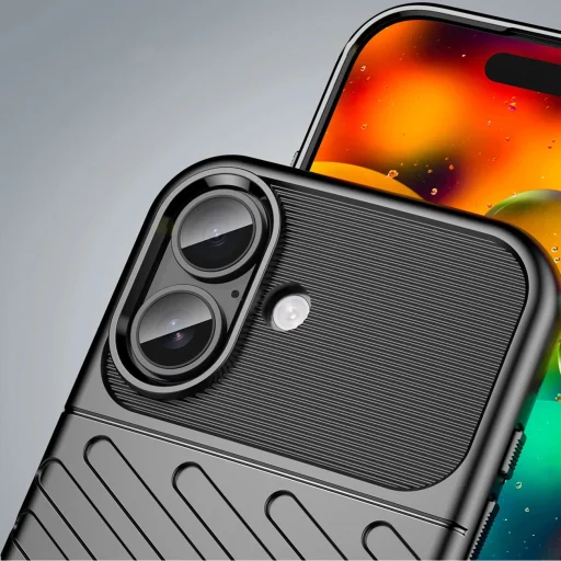  iPhone 17 Fekete Thunder tok - 6