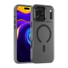  iPhone 17 Pro Max matt fekete Etui Magnetic Abrasive tok kompatibilis MagSafe thumbnail