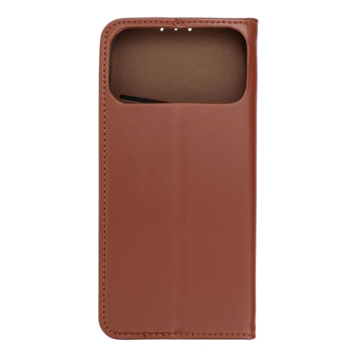  iPhone 17 Pro Max Barna Smart Pro bőr fliptok - 12