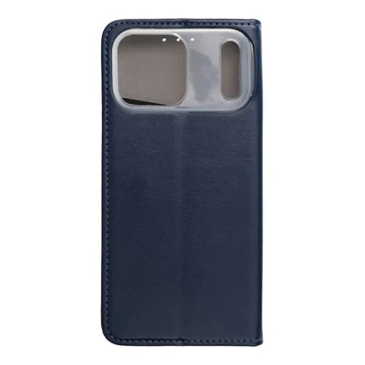  iPhone 17 Pro Max sötétkék SMART MAGNETO fliptok - 5