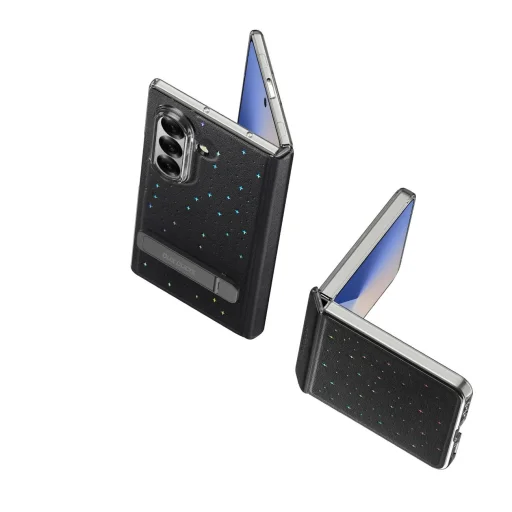  Samsung Galaxy Z Flip7 Fekete Dux Ducis Stex tok  - 8