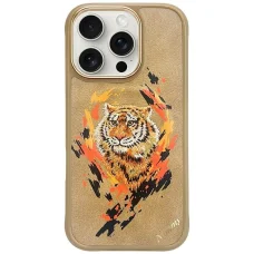  iPhone 16 Pro Max barna Nimmy Tiger MagSafe tok