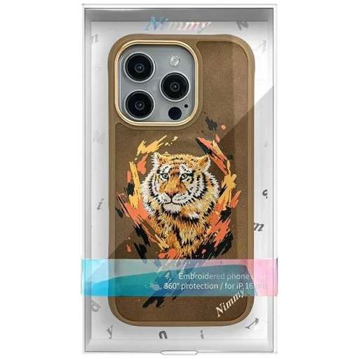  iPhone 16 Pro Max barna Nimmy Tiger MagSafe tok - 11