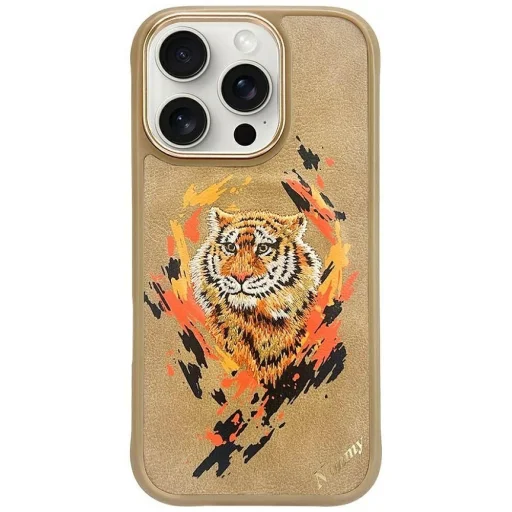  iPhone 16 Pro Max barna Nimmy Tiger MagSafe tok - 1