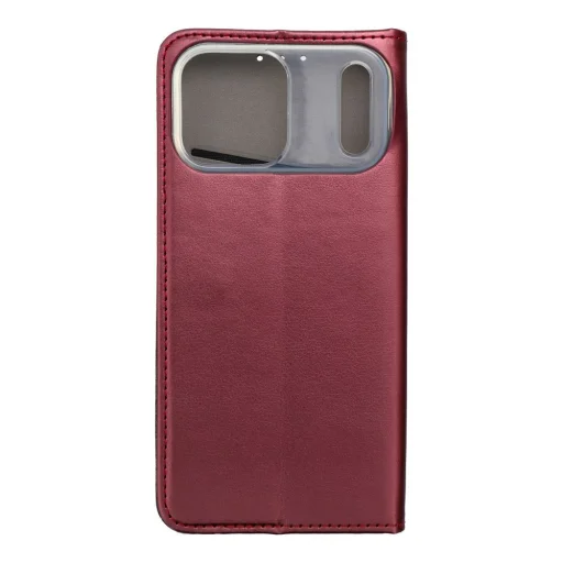  iPhone 17 Pro Max Bordó Smart Magneto fliptok - 10