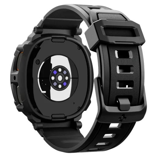 Spigen Rugged Armor "Pro" Samsung Galaxy Watch 8 (44 mm) Fekete óraszíj - 3