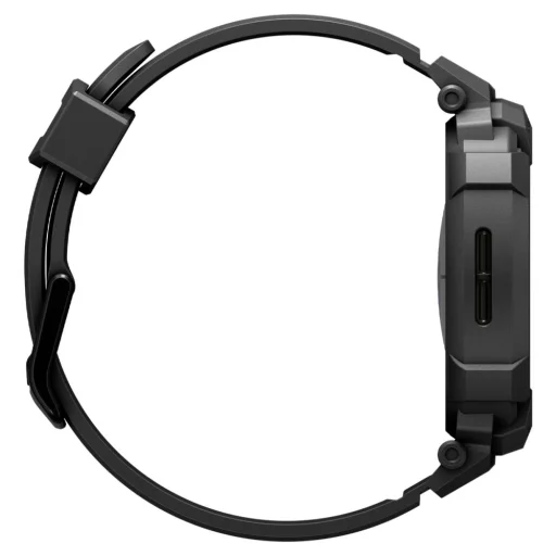 Spigen Rugged Armor "Pro" Samsung Galaxy Watch 8 (44 mm) Fekete óraszíj - 5