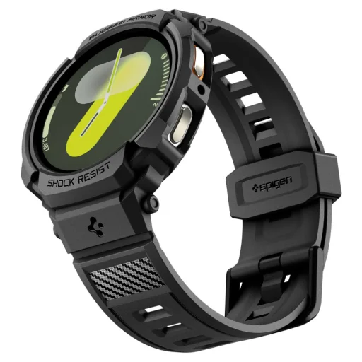 Spigen Rugged Armor "Pro" Samsung Galaxy Watch 8 (44 mm) Fekete óraszíj - 7