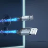 HOCO kábel USB A-ról Type C-re 3A U112 1 m szürke thumbnail