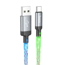 HOCO kábel USB A-ról Type C-re 3A U112 1 m szürke