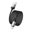 Kábel USB A - USB C Hoco 3A 1 m X117 fekete - 4
