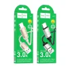 Kábel USB A - USB C Hoco 3A 1 m X117 fekete - 6