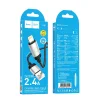 Hoco 2,4A 1 m USB A-hoz Lightning kábel fekete thumbnail