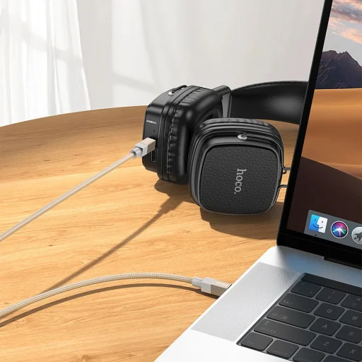 Kábel AUX Jack 3,5 mm (apa) Jack 3,5 mm (apa) Hoco 1 m UPA32 arany - 3