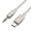 AUX Jack 3,5 mm (férfi) - USB C (férfi) Hoco 1 m UPA32B arany átalakító kábel DAC thumbnail