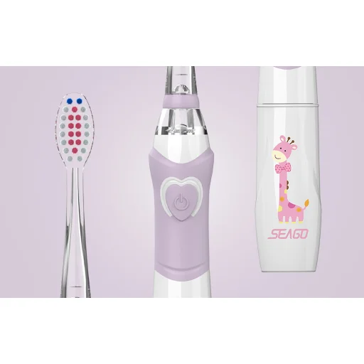 Seago SG-977 szonikus fogkefe (rózsaszín) gyerekeknek - 3