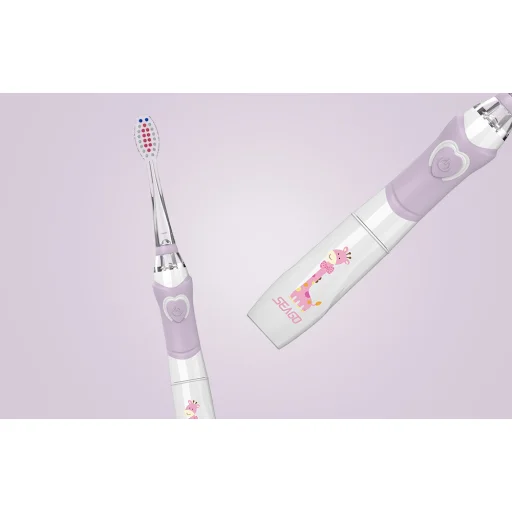 Seago SG-977 szonikus fogkefe (rózsaszín) gyerekeknek - 4