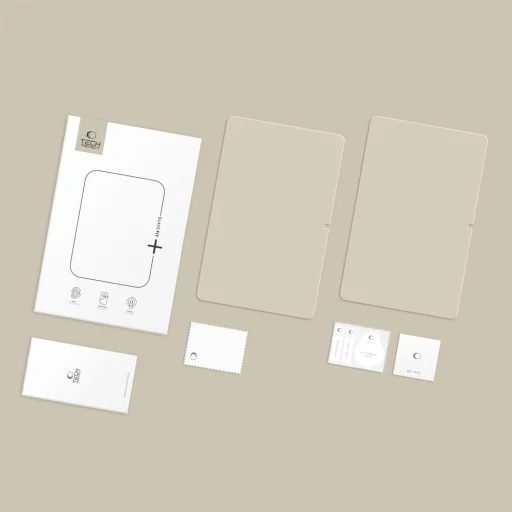 Edzett üveg Tech-Protect Glass Fit+ 2-csomag Lenovo Idea Tab 11.0 TB-336 Átlátszó üvegfólia - 6