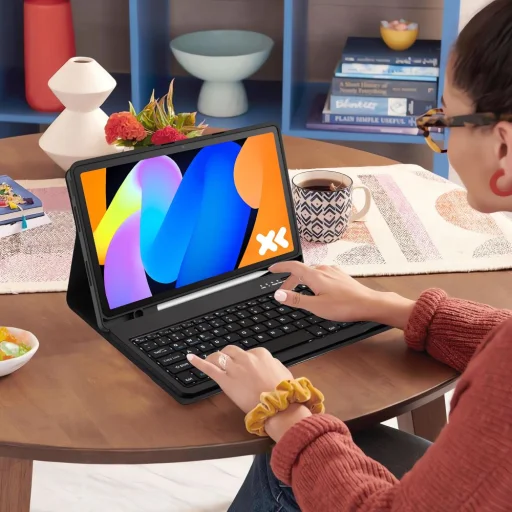 Tech-protect Sc Pen + Billentyűzet Lenovo Idea Tab 11.0 Tb-336 Fekete tok - 7