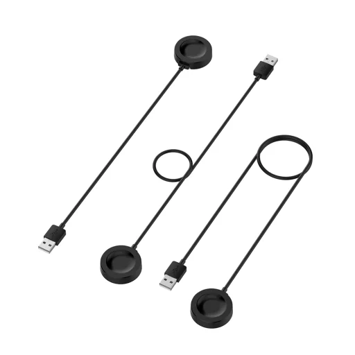 Vezeték nélküli töltőkábel Techsuit - SmartWatch - Huawei Watch GT5 Pro/GT5/4/4 Pro/Ultimate/GT3 SE/Buds számára - Fehér. - 7