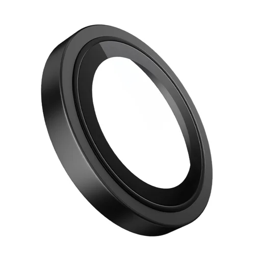 Blueo - Eredeti Fémkeretes Lencsevédő - iPhone 16e - Fekete üvegfólia - 2