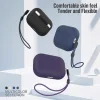 Blueo - Folyékony Szilikon Védőtok - AirPods Pro 2-höz - Lila tok thumbnail