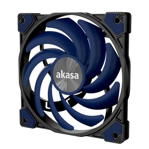 FAN Akasa - Case Fan - 12cm - Alucia XS12 Blue - AK-FN122-BL - 1