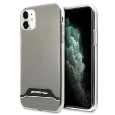 AMG Electroplate Black & White tok iPhone 11 / XR 6.1" - Átlátszó