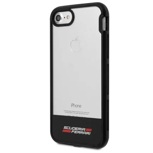 Ferrari Racing Shield tok iPhone 7/8/SE 2020/SE 2022 - Félig átlátszó - 2