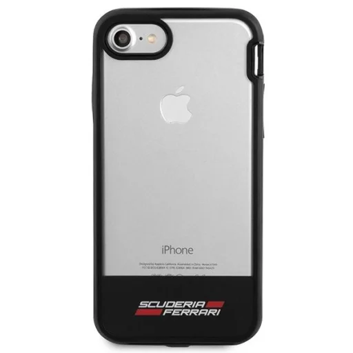 Ferrari Racing Shield tok iPhone 7/8/SE 2020/SE 2022 - Félig átlátszó - 3