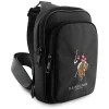 US Polo Petit Pique Crossbody Phone Bag Black thumbnail