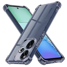 Xiaomi Redmi 13 / Poco M6 4G - Techsuit - Ütésálló Átlátszó Szilikon Tok - Füstfekete tok