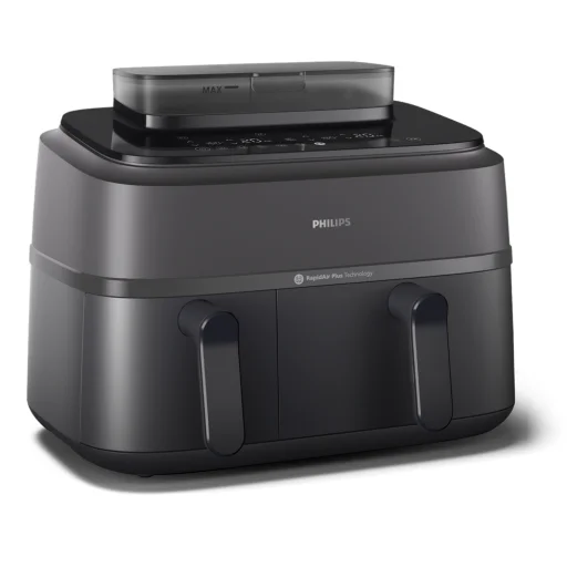 PHILIPS Airfryer 5000 DualBasket NA550/00 forrólevegős sütő - 1