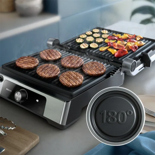 PHILIPS Series 5000 HD6301/90 kontakt grill - 4