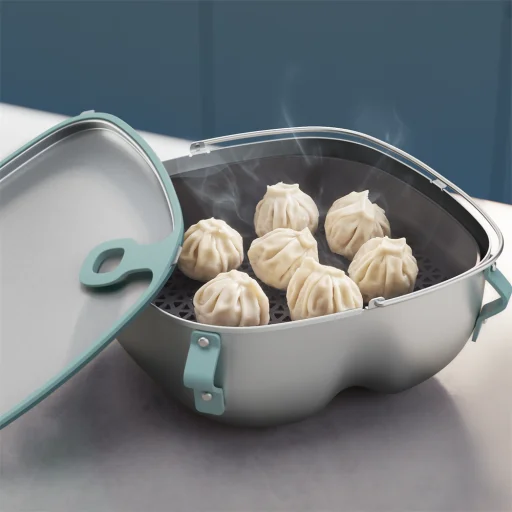 PHILIPS Airfryer XXL HD9960/00 2-az-1-ben pároló és wok kiegészítő - 3