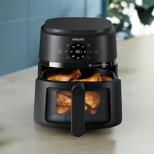 PHILIPS Airfryer 2000 L NA220/00 forrólevegős sütő - 2