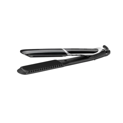 BaByliss ST397E Sleek Control Wide tourmalin-kerámialapos hajvasaló, fekete-ezüst - 2