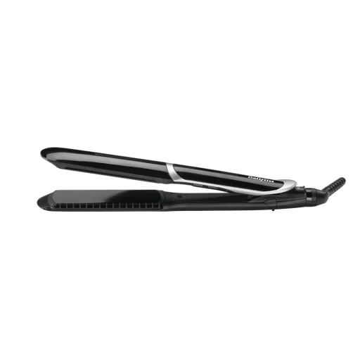 BaByliss ST397E Sleek Control Wide tourmalin-kerámialapos hajvasaló, fekete-ezüst - 1