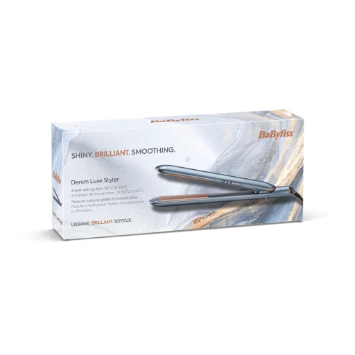 BaByliss ST251PE Denim Luxe hajvasaló, kék - 3