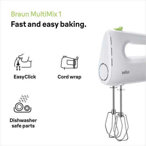 Braun MultiMix1 HM1110WH Kézi mixer - 4