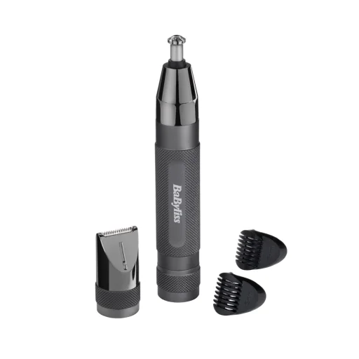 BaByliss E111E Super X-Metal Series Orr- és fülszőrzetnyíró szemöldök trimmerrel, fekete - 2