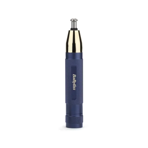 BaByliss E112E Super X-Metal Series Orr- és fülszőrzetnyíró szemöldök trimmerrel, kék - 1