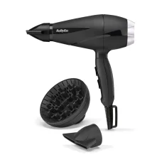 BaByliss 6710DE Style Pro Ionos hajszárító, AC motor, 2100W, fekete-ezüst