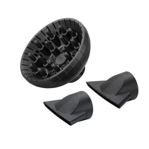 BaByliss 6719DE Air Pro Ionos hajszárító, AC motor, 2200W, fekete-sötétarany - 3