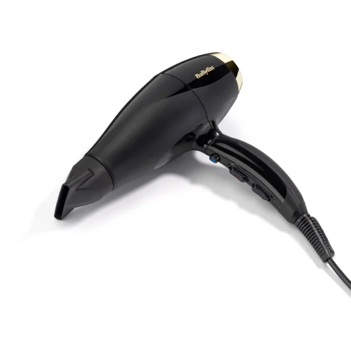 BaByliss 6714E Super Pro hajszárító, AC motor, 2300W, fekete-arany - 2