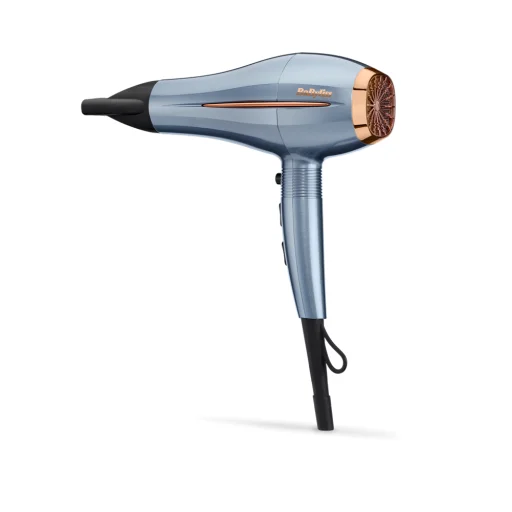 BaByliss D251PE Demin Luxe Ionos hajszárító, HTDC motor, 2200W, kék - 3