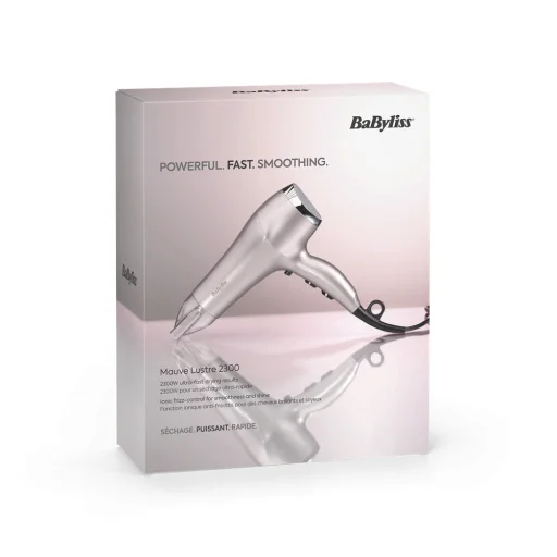 BaByliss D781E Mauve Lustre hajszárító, DC motor, 2300W, mályva - 3
